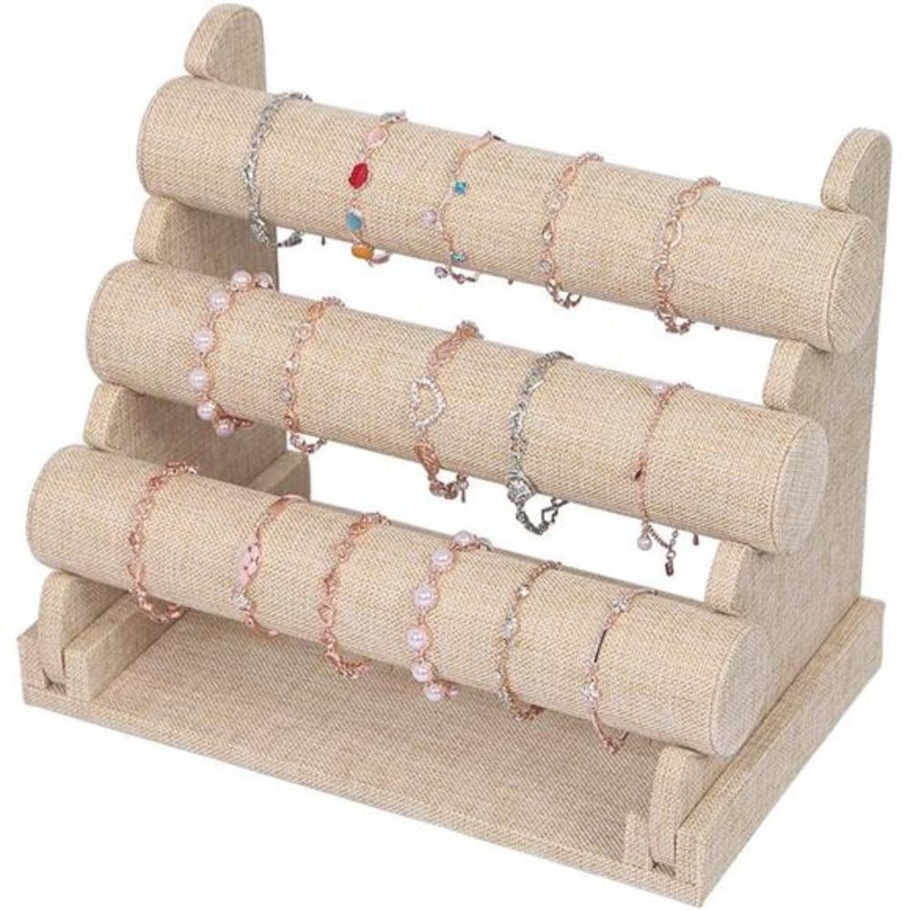 3 Tier Detachable Bracelet Holder, Luxury Watch Stand for Jewelry Organizer